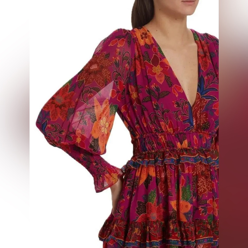 Farm Rio Tropical Tapestry Mini Dress - Picture 3 of 5